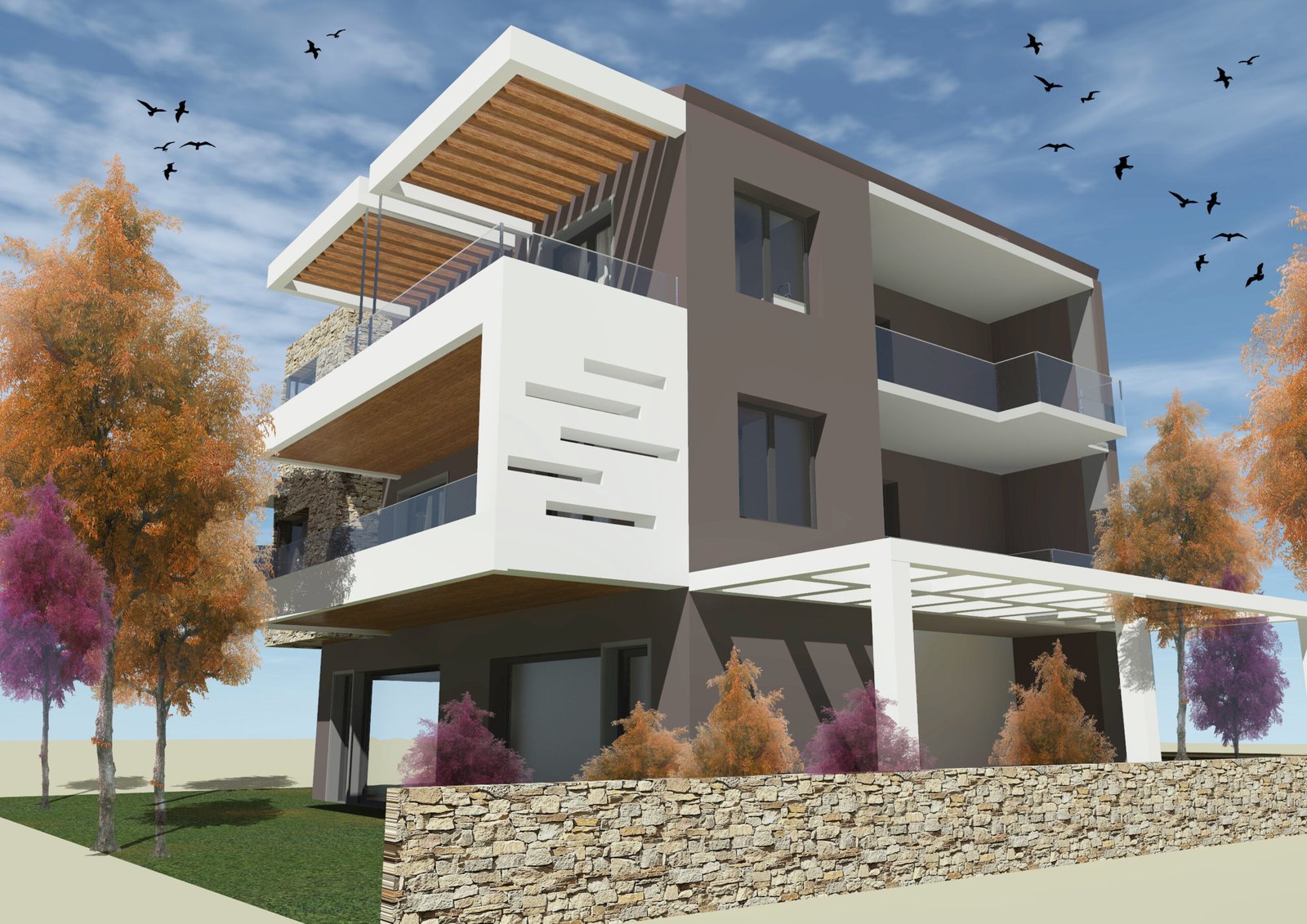 ΚΤΙΡΙΟ ΚΑΤΟΙΚΙΩΝ, ΓΕΡΑΚΑΣ